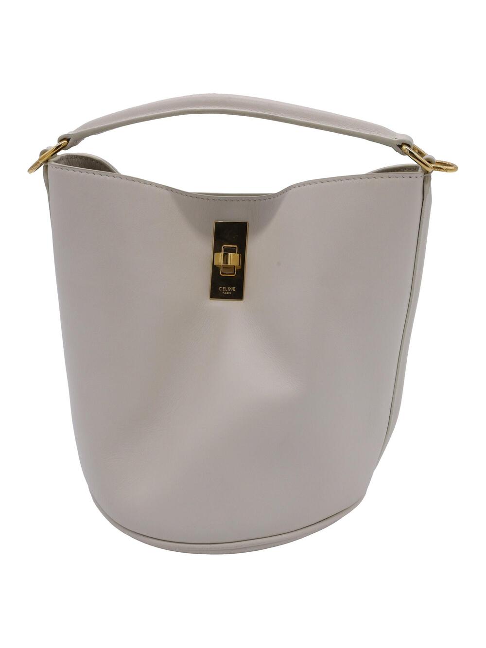 Celine Bucket 16 Bag Leather #250826C13B
